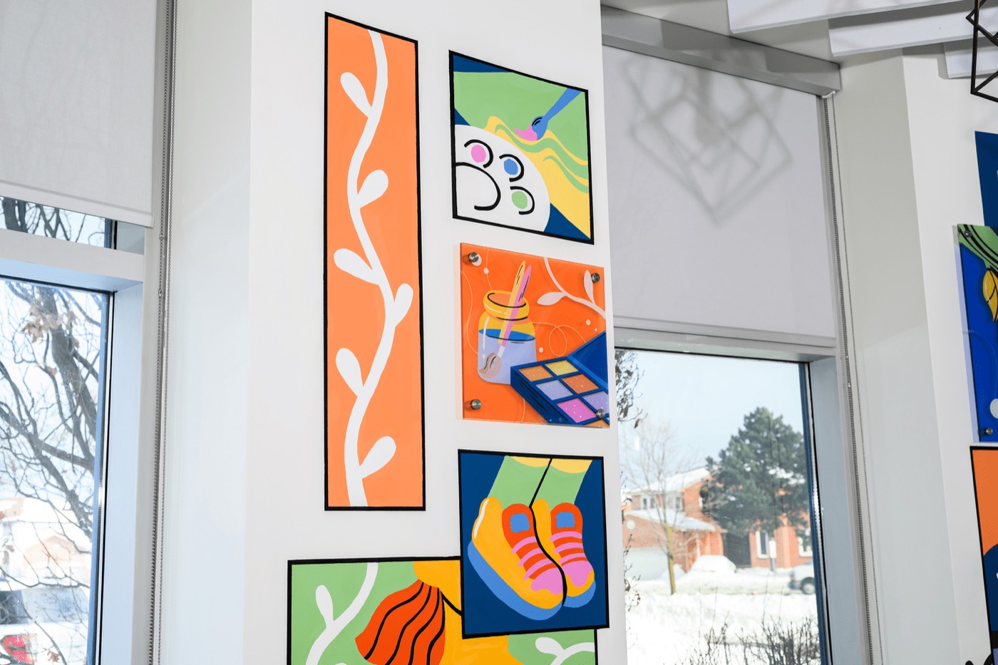 Unveiling celebration at the Youth Hub
