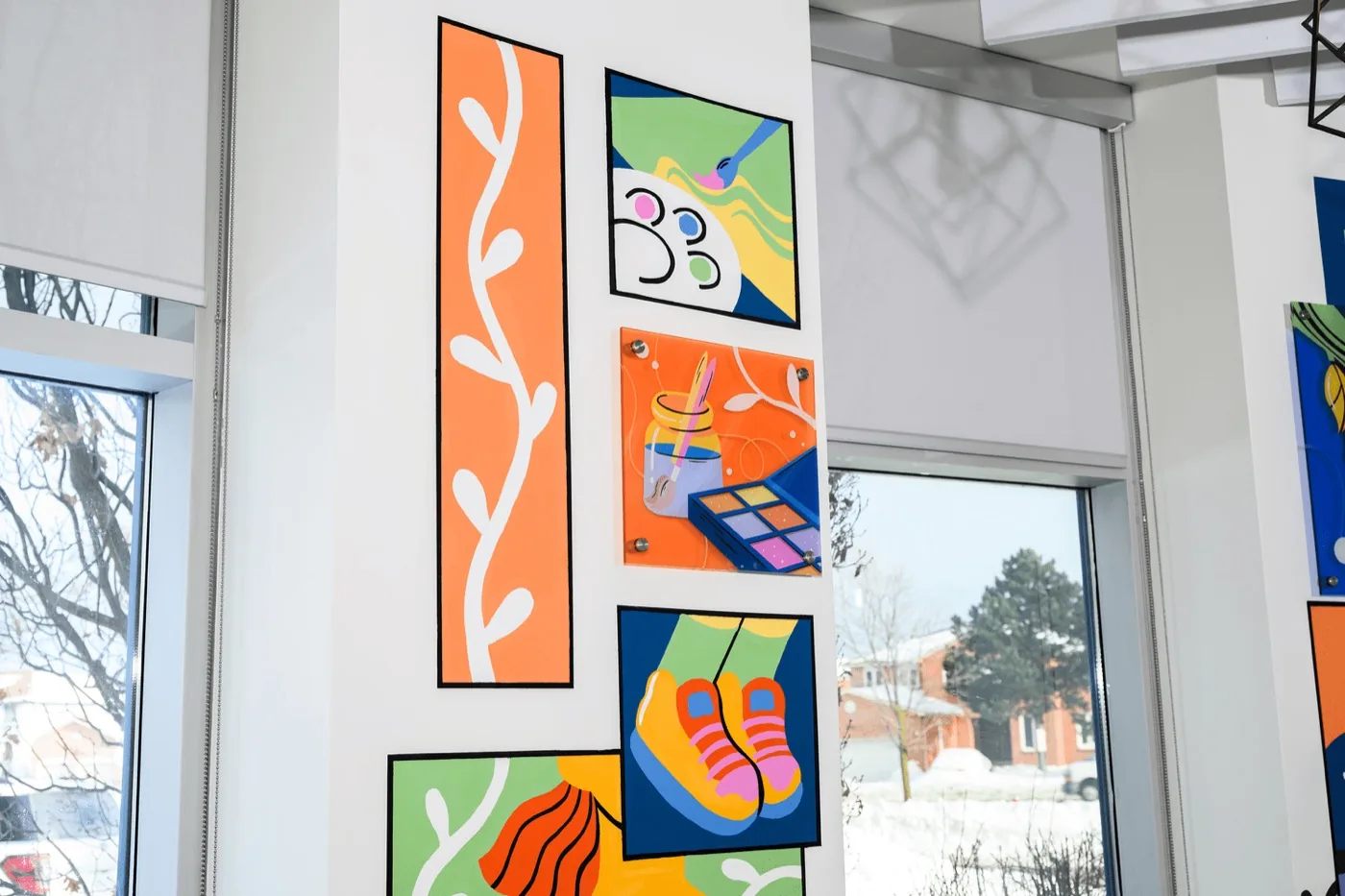 Unveiling celebration at the Youth Hub