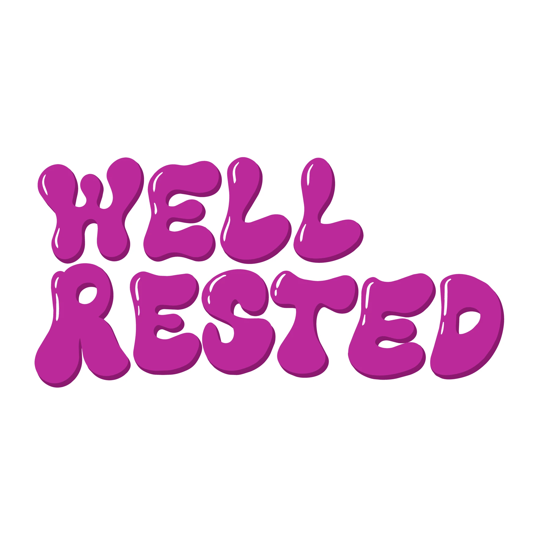 Well Rested patch design