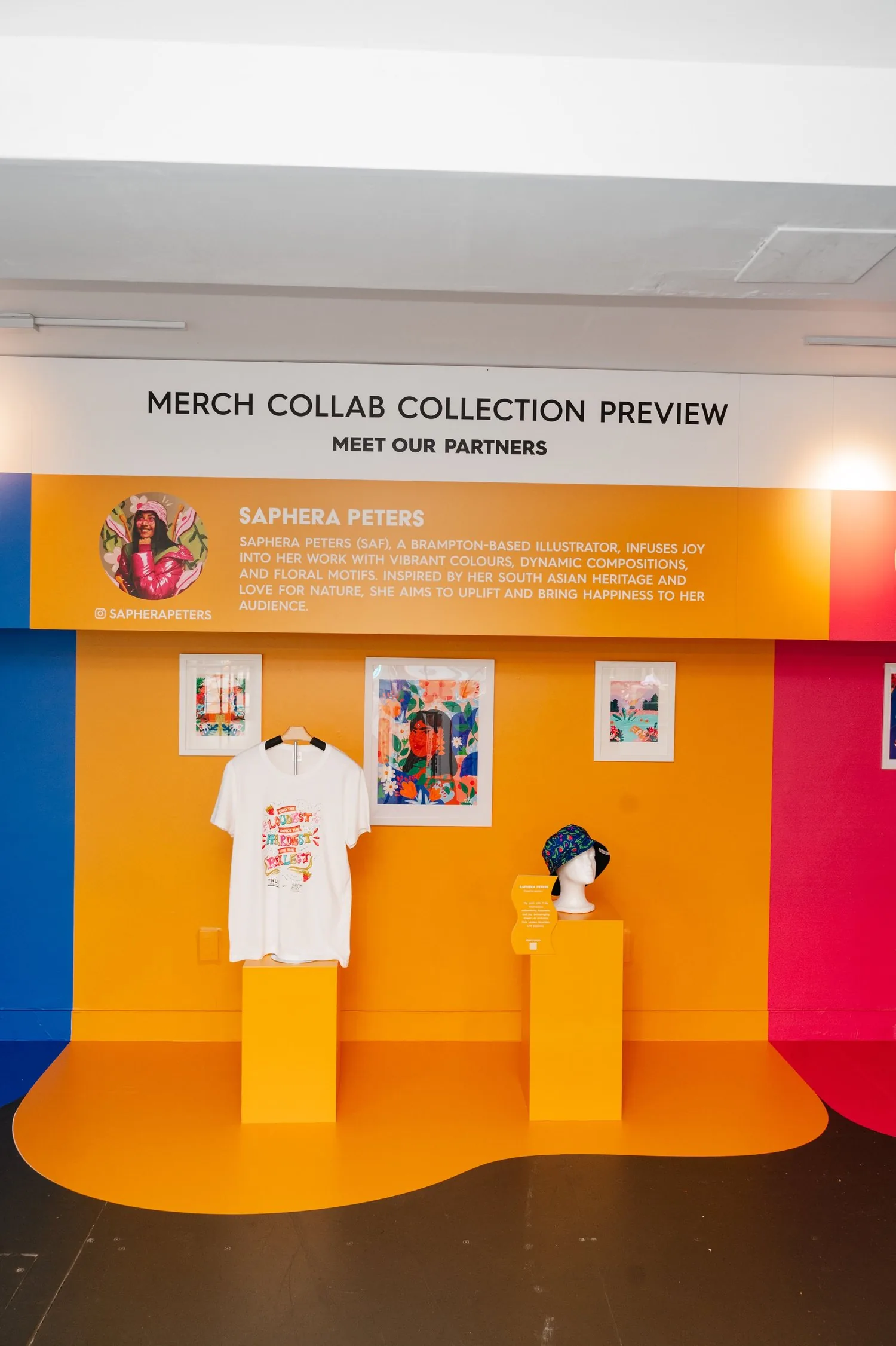 Truly Hard Seltzer Make Space merch collection by Saphera Peters